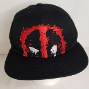 Bioworld Marvel Deadpool Snapback Baseball Hat